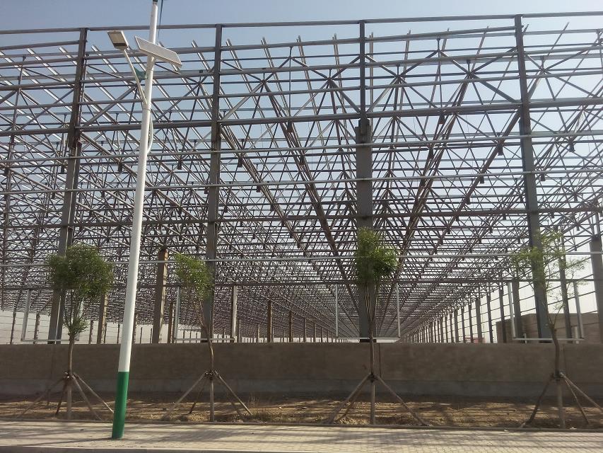 内江汽车工业厂房网架